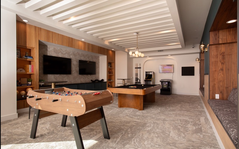 Equipped Game Room